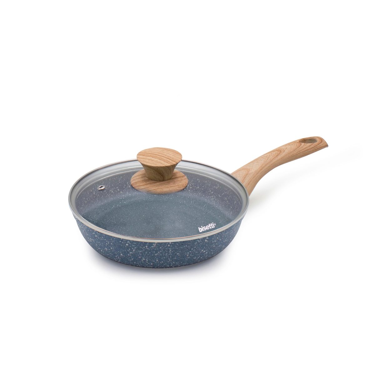 Sartén antiadherente de 20cm efecto piedra con tapa Pierre Gourmet Promoción Sartén antiadherente de 20cm efecto piedra con tapa Pierre Gourmet Promoción