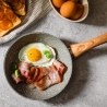 Sartén antiadherente de 20cm efecto piedra con tapa Pierre Gourmet Oferta
