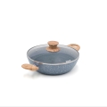 Cacerola de aluminio antiadherente 24cm Bisetti Pierre Gourmet Promoción