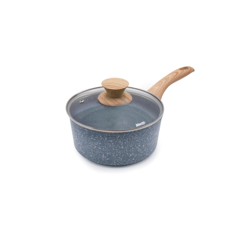 Cacerola antiadherente de aluminio con efecto piedra Pierre Gourmet 18 cm Promoción