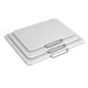 Juego de 3 tablas de cortar de plástico efecto granito Bisetti Stonewhite Oferta