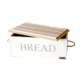 Caja para pan con tabla de cortar de madera Bisetti Stonewhite Promoción