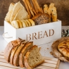 Caja para pan con tabla de cortar de madera Bisetti Stonewhite Venta