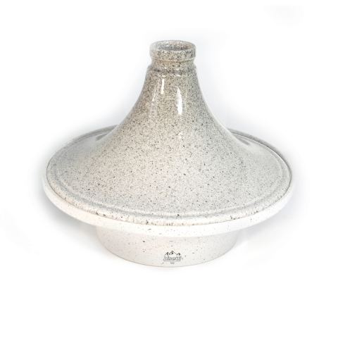 Tajine marroquí antiadherente 26cm Bisetti Stonewhite Promoción