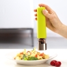 Molino de sal y pimienta eléctrico diseño transparente 20 cm Bisetti Venta