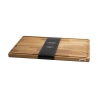 Tabla de cortar grande de madera con canal recogejugos 50x35x2cm Bisetti Oferta