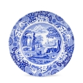 Juego de 4 platos llanos de terracota estilo inglés 27x27x2cm Blue Italian Promoción