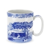 Juego de 4 tazas de porcelana con platillo decoradas estilo inglés Blue Italian Promoción