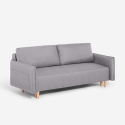 Sofá cama de 2 plazas estilo escandinavo con respaldo reclinable Chara Venta