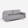 Sofá cama de 2 plazas estilo escandinavo con respaldo reclinable Chara Venta