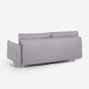 Sofá cama de 2 plazas estilo escandinavo con respaldo reclinable Chara Descueto