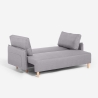 Sofá cama de 2 plazas estilo escandinavo con respaldo reclinable Chara Oferta