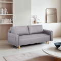 Sofá cama de 2 plazas estilo escandinavo con respaldo reclinable Chara Promoción