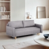 Sofá cama de 2 plazas estilo escandinavo con respaldo reclinable Chara Promoción
