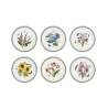 Juego de 6 platos de porcelana Portmeirion Botanic Garden de 25 cm Promoción
