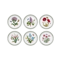 Juego de 6 platos llanos de 20 cm en porcelana Portmeirion Botanic Garden Promoción