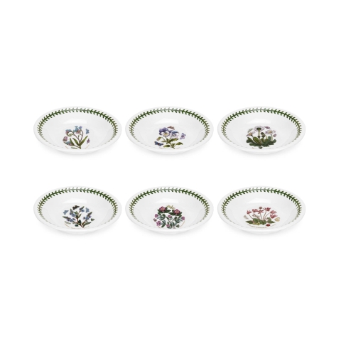 Set de 6 cuencos de porcelana 18 cm Portmeirion Botanic Garden Promoción
