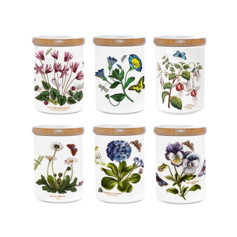 Barattolo hermético 14 cm en porcelana Portmeirion Botanic Garden Promoción