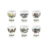 Juego de 6 porta huevos de porcelana Portmeirion Botanic Garden Promoción
