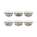 Juego de 6 cuencos apilables 13 cm de porcelana Portmeirion Botanic Garden Promoción