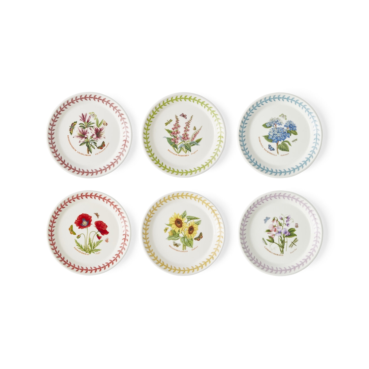 Juego de 6 platos para pan 15,3 cm Portmeirion Botanic Garden Meadow Promoción Juego de 6 platos para pan 15,3 cm Portmeirion Botanic Garden Meadow Promoción