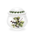 Azucarero de porcelana con tapa Portmeirion Pomona Promoción