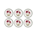Juego de 6 platos llanos de porcelana de 26,7 cm Portmeirion Botanic Garden Promoción