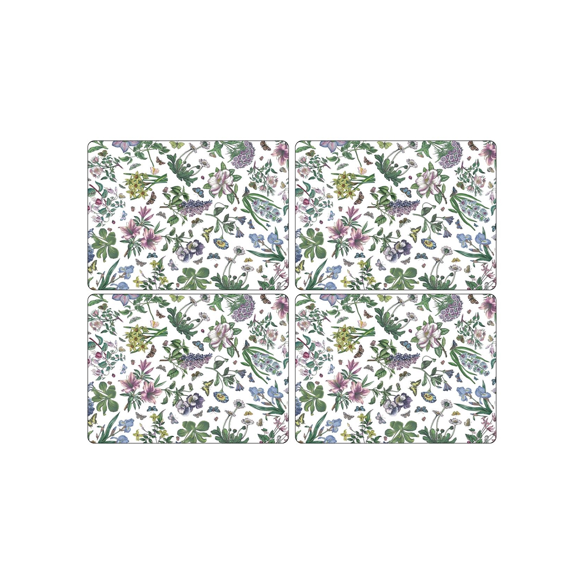 Juego de 4 manteles rectangulares Portmeirion Botanic Garden Promoción