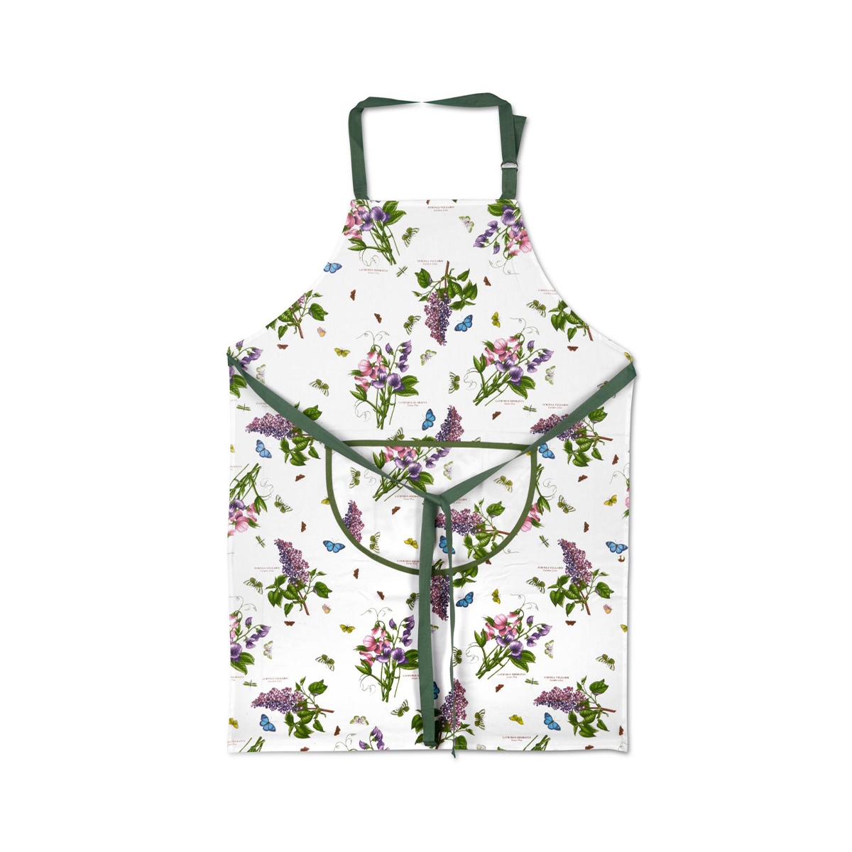 Delantal de cocina de algodón Portmeirion Botanic Garden Promoción