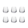Set de 6 vasos de licor de vidrio Goccia para cocina, bar y restaurante Mexico Promoción
