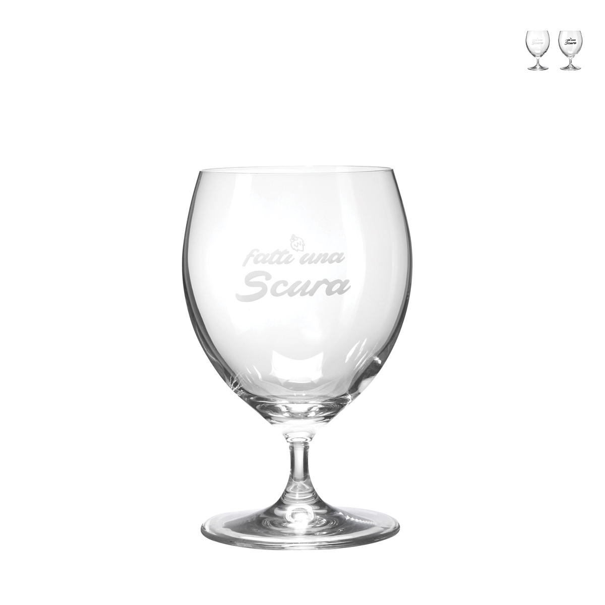 Set de 2 vasos para cerveza pub restaurante cocina 600ml Fatti Una Scura Promoción Set de 2 vasos para cerveza pub restaurante cocina 600ml Fatti Una Scura Promoción