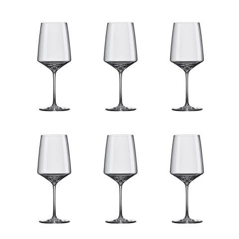 Set de 6 copas de cata de vino diseño para cocina, bar y restaurante 520ml Siesta Promoción