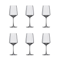 Set de 6 copas de cata de vino diseño para cocina, bar y restaurante 520ml Siesta Promoción
