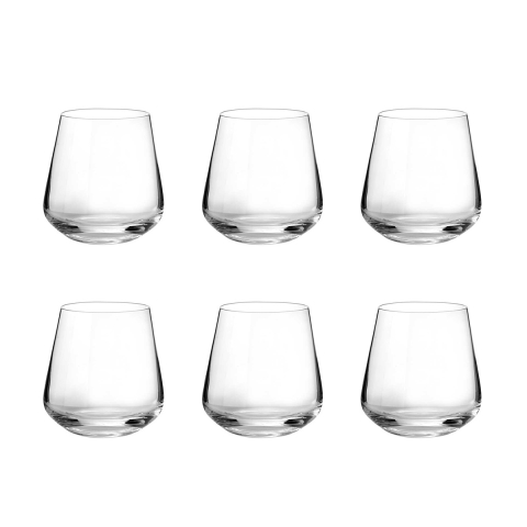 Set de 6 vasos O.F. para bar, restaurante y cocina 280 ml Siesta Promoción