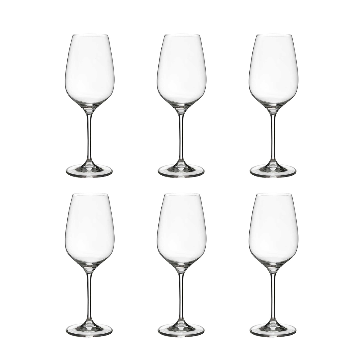Set de 6 copas de vino tinto de mesa 22,5 cm diseño gota cocina Sinfonia Promoción Set de 6 copas de vino tinto de mesa 22,5 cm diseño gota cocina Sinfonia Promoción