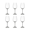 Set de 6 copas de vino tinto de mesa 22,5 cm diseño gota cocina Sinfonia Promoción