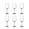 Juego de 6 copas de vino blanco diseño gota cocina restaurante 21,5 cm Promoción