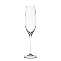 Set de 6 copas flauta para espumante de vidrio diseño gota 25 cm Sinfonia Venta