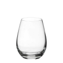 Set de 6 vasos de agua 10 cm diseño de gota en vidrio cristalino Sinfonia Venta