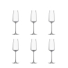 Set de 6 copas flauta de degustación para cocina bar 250 ml Siesta Promoción