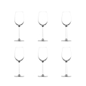 Set de 6 copas de vino para degustación de 320 ml en cristalino Shanghai Promoción