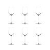 Set de 6 copas de vino para degustación de 320 ml en cristalino Shanghai Promoción