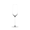 Set de 6 copas de champagne espumante para degustación en vidrio 250 ml Shanghai Venta