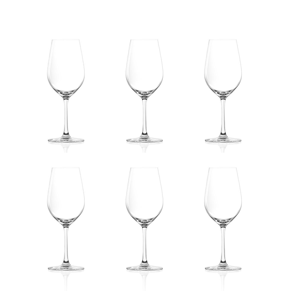 Set de 6 copas de degustación de vino chardonnay 365 ml de vidrio Tokyo Temptation Promoción Set de 6 copas de degustación de vino chardonnay 365 ml de vidrio Tokyo Temptation Promoción
