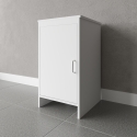 Mueble de baño lavandería multiuso en PVC 45x50 con puerta Negrari FB9006K Venta