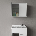 Mueble colgante para baño lavandería con 2 puertas FH960K Negrari Descueto