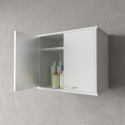 Mueble colgante para baño lavandería con 2 puertas FH960K Negrari Venta