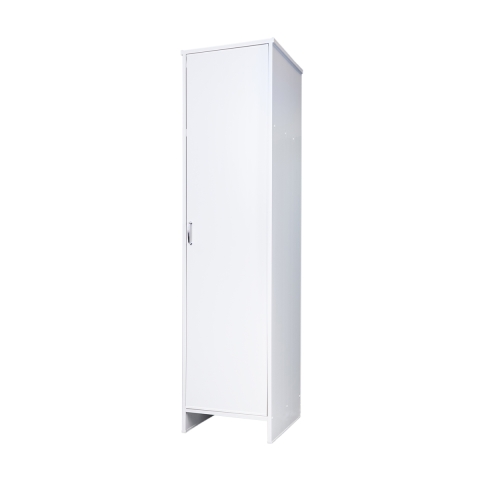 Columna de baño para lavandería en PVC blanco con puerta D8FC9006K Negrari Promoción
