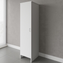 Columna de baño para lavandería en PVC blanco con puerta D8FC9006K Negrari Venta