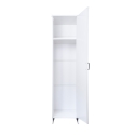 Columna de baño para lavandería en PVC blanco con puerta D8FC9006K Negrari Descueto